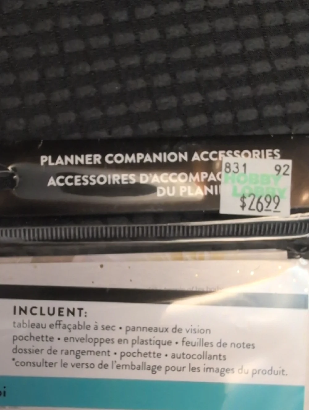 The Happy Planner Companion Accessories - Be Still Faith Edition